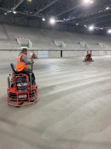 Ausgleichstalochieren und Glätten