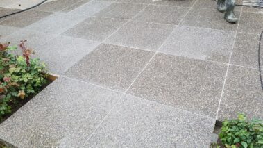 Waschbeton- Struktur, Sanierung Aussenbereich