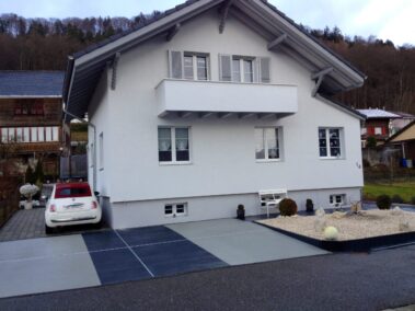 Betonbelag EFH Vorplatz inkl. Versiegelung