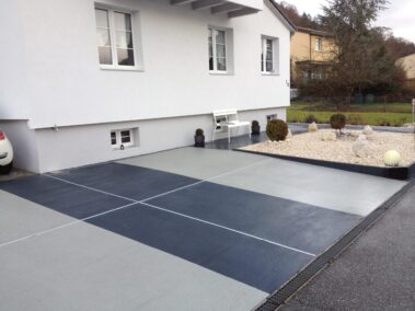 Betonbelag EFH Vorplatz inkl. Versiegelung