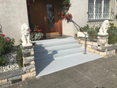 Betonsanierung inkl. Versiegelung Hauseingang