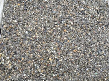 Waschbeton - Struktur Treppenbodest